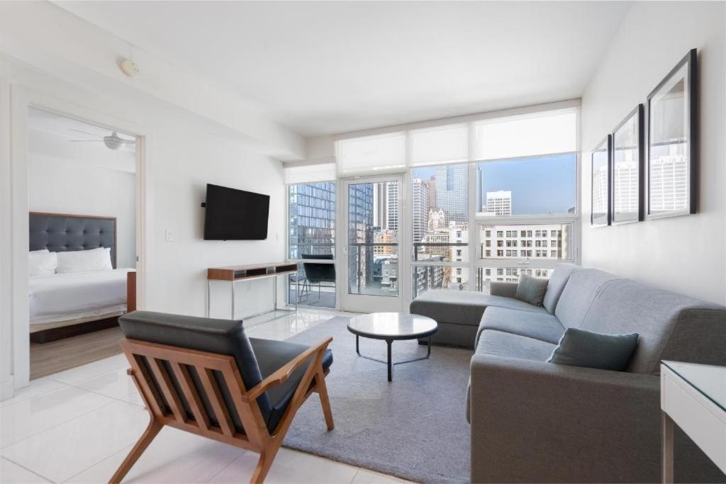 2 Bed 2 Bath Contemporary High Rise Dtla Living Leilighet Los Angeles Eksteriør bilde