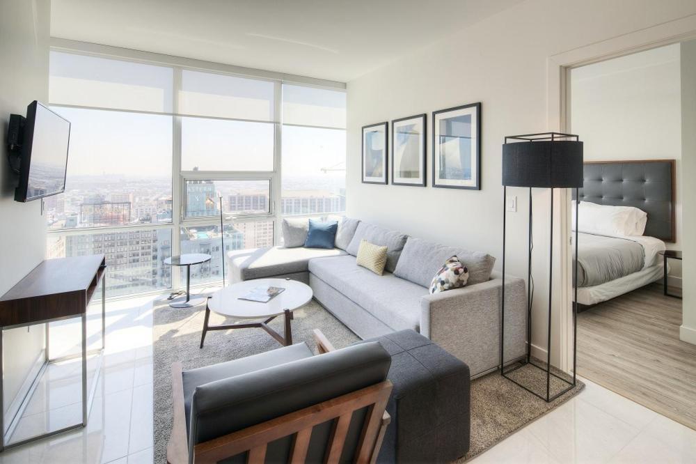 2 Bed 2 Bath Contemporary High Rise Dtla Living Leilighet Los Angeles Eksteriør bilde