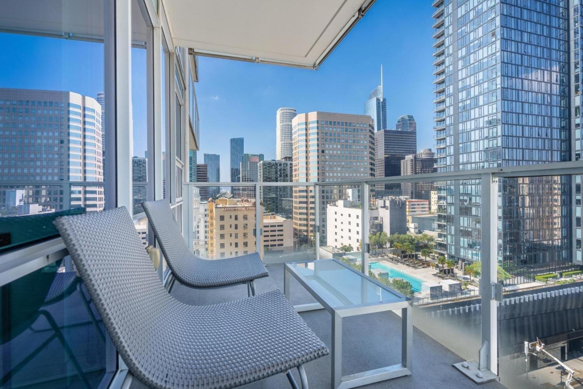 2 Bed 2 Bath Contemporary High Rise Dtla Living Leilighet Los Angeles Eksteriør bilde