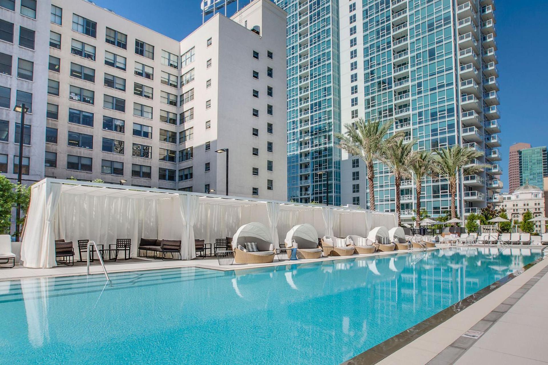 2 Bed 2 Bath Contemporary High Rise Dtla Living Leilighet Los Angeles Eksteriør bilde