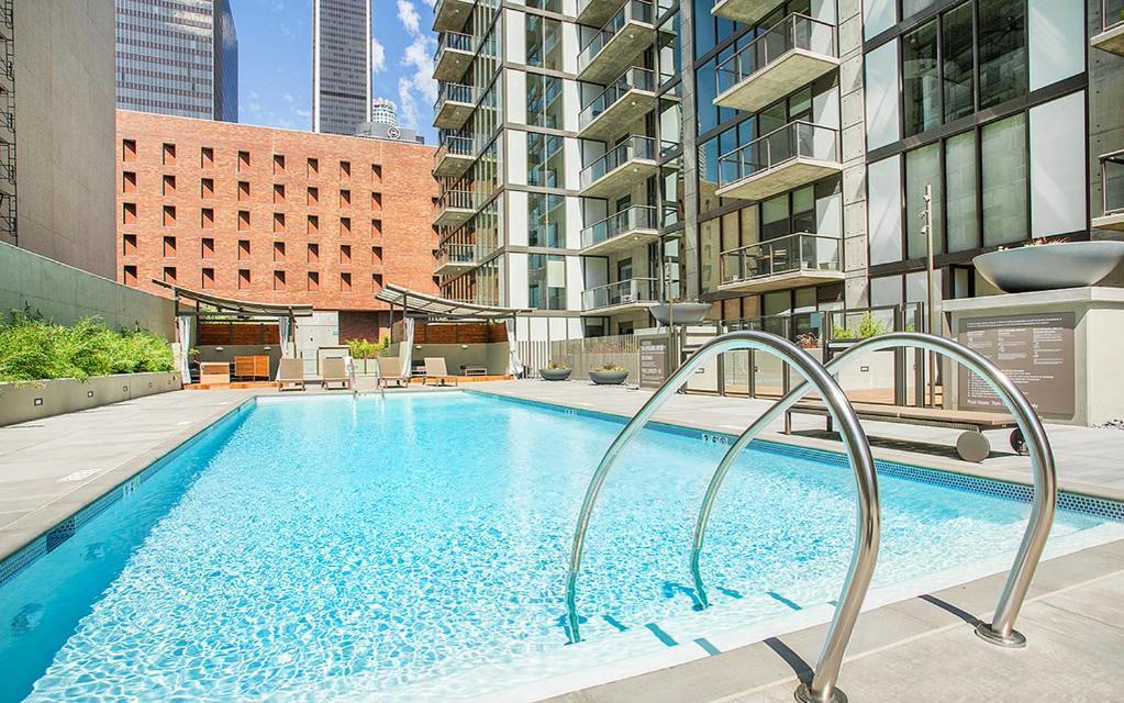 2 Bed 2 Bath Contemporary High Rise Dtla Living Leilighet Los Angeles Eksteriør bilde